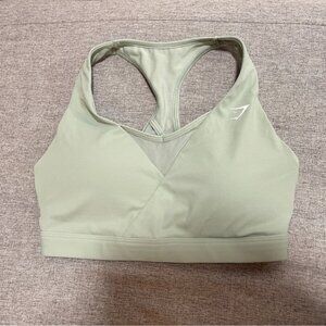 NWOT Gymshark Crossover Sports Bra Green - XS